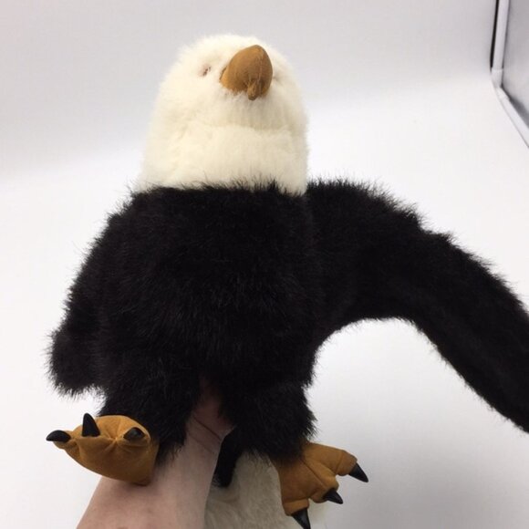 Folkmanis Puppets Eagle Bird Hand Puppet Plush Stuffed Animal 28 - Picture 10 of 11